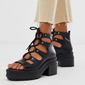 Sergio Lace Up Midi Shoe